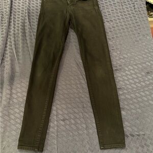 Armani Exchange‎ Dark Green Skinny Jeans size 25R